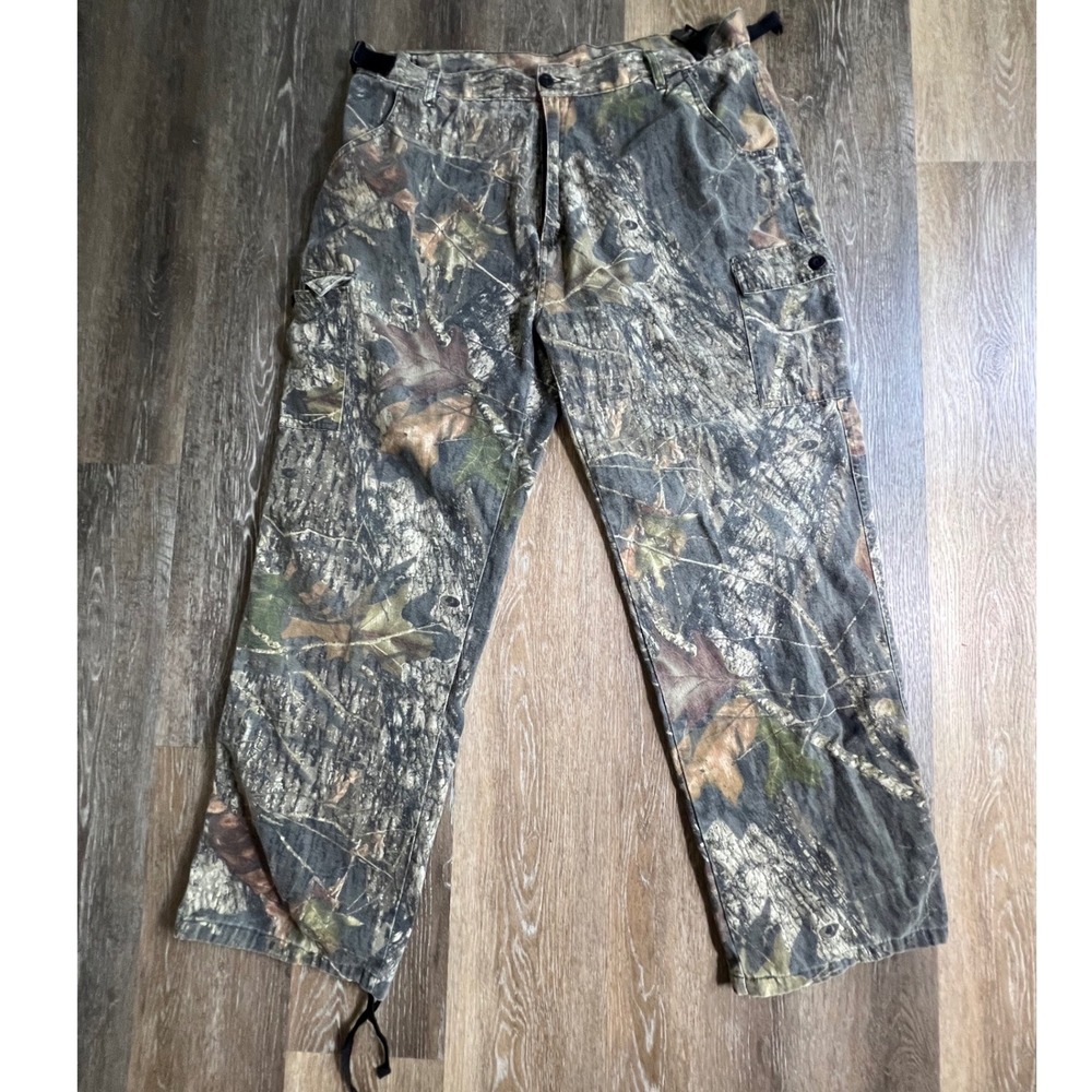 Guide Gear Cargo Pants Mens XL Camo RealTree Style Utility Outdoor 3316